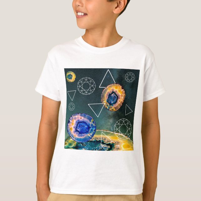 Camiseta Agato espacial (Anverso)