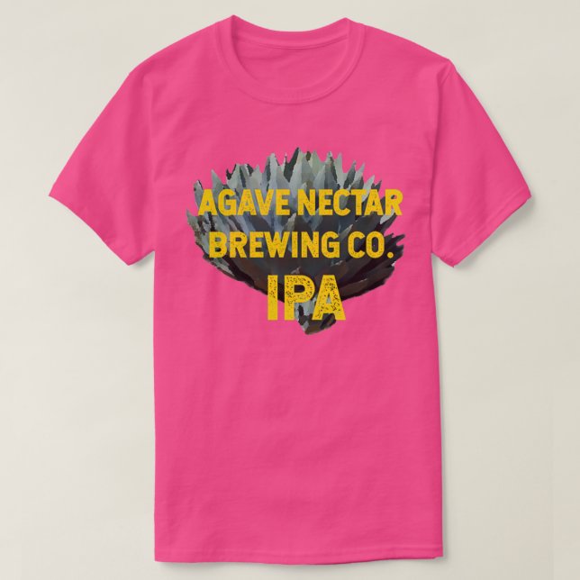 CAMISETA AGAVE NECTAR BREWING CO IPA (Diseño del anverso)