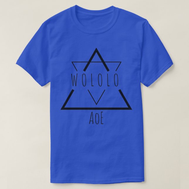 Camiseta Age of Empires Wololo (Diseño del anverso)