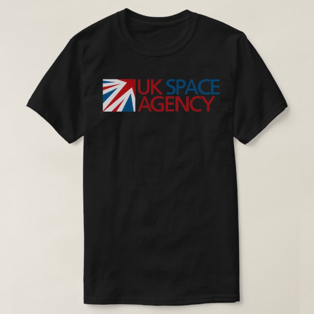 CAMISETA AGENCIA ESPACIAL DEL REINO UNIDO (Diseño del anverso)