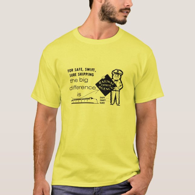 Camiseta Agencia Railway Express 1959 T-Shirt (Anverso)