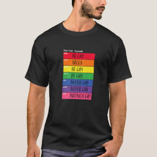 Camiseta Agenda Semanal Gay Orgullo Lgbt Arcoiris