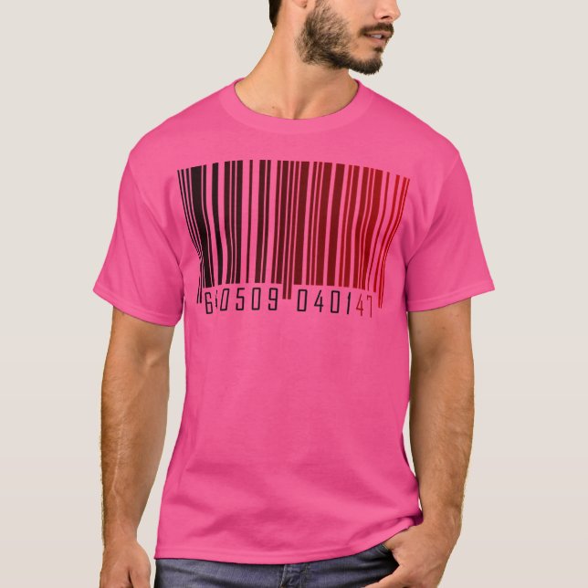 Camiseta Agente 47 Código de barras (Anverso)