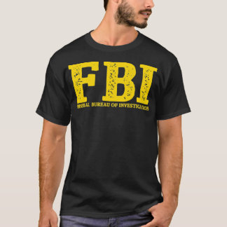 Camiseta Agente Costume Oficina Federal de Investigación