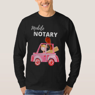 Camiseta Agente de firma del Notario Público Móvil