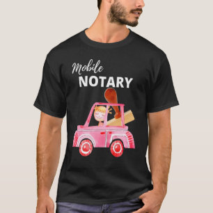 Camiseta Agente de firma del Notario Público Móvil