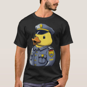Camiseta Agente de policía de la cuchara de la cuchara del