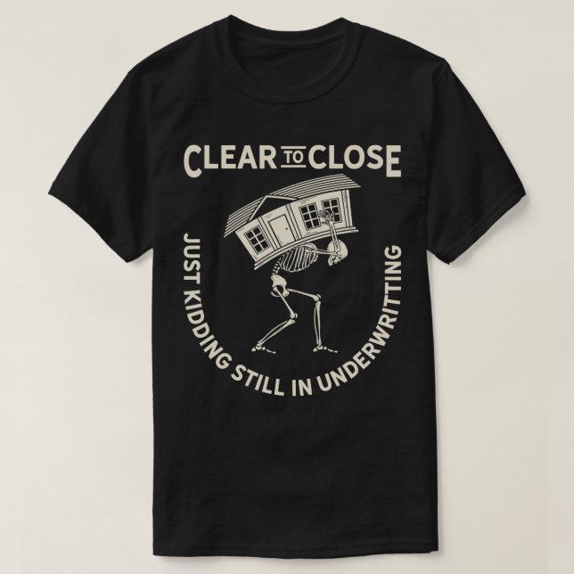 Camiseta agente de préstamos regalos corredores de hipoteca (Diseño del anverso)