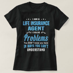 Camiseta Agente de seguros de vida