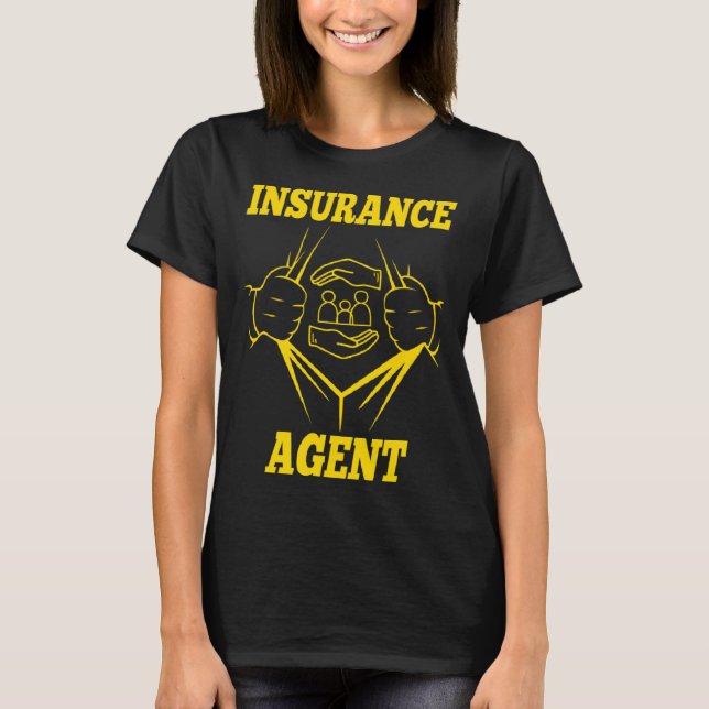 Camiseta Agente de seguros Medicare Insurance Consultant Br (Anverso)