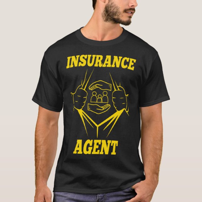Camiseta Agente de seguros Medicare Insurance Consultant Br (Anverso)