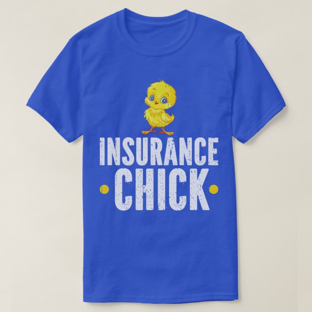 Camiseta Agente de seguros para mujeres de seguros (Diseño del anverso)