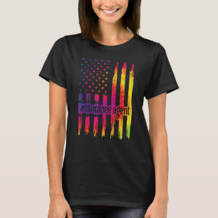 Camiseta Agente de seguros Trabajador de la Agencia de Segu