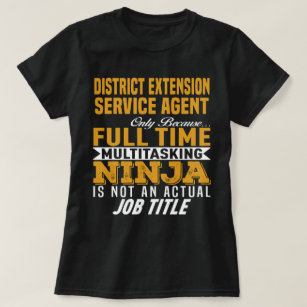 Camiseta Agente de servicio de extensión de distrito