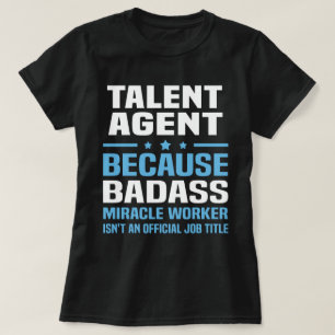 Camiseta Agente de talento