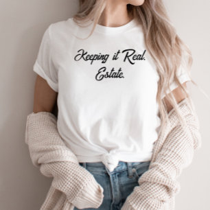 Camiseta Agente de Ventas de Bienes Raíces Realtor Mantenié