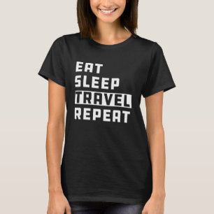 Camiseta Agente de viajes - Eder Sleep Travel Repeat