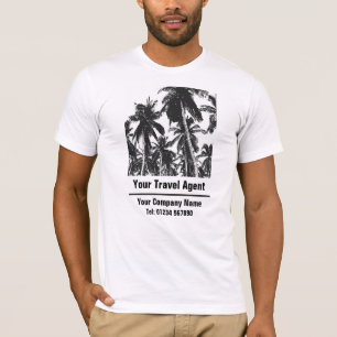 Camiseta Agente de Viajes o Consultor de Viajes, Compañía d