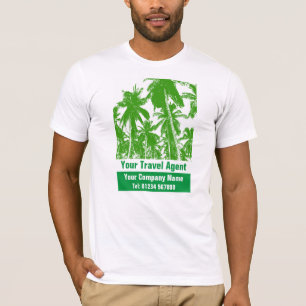 Camiseta Agente de viajes para personalizar