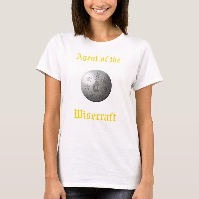Camiseta ¡Agente del Wisecraft! (Anverso)