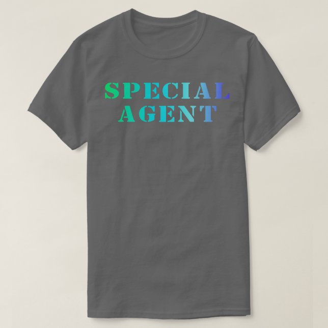 Camiseta Agente especial (Diseño del anverso)