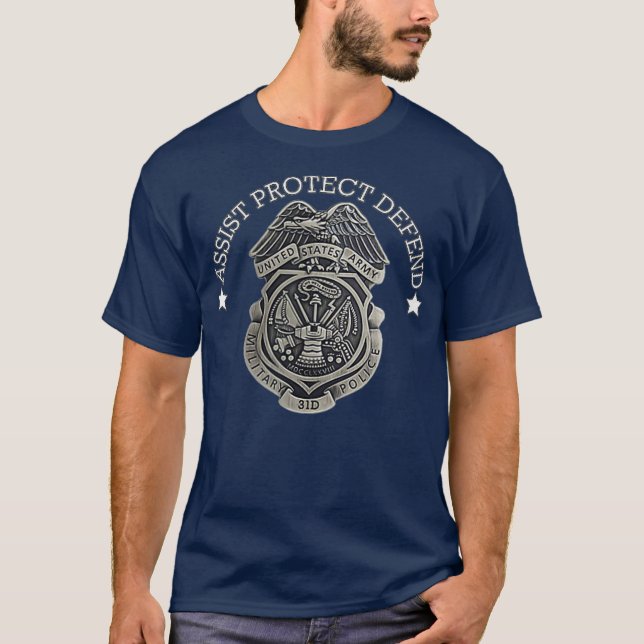 Camiseta Agente Especial de Investigaciones Criminales del  (Anverso)
