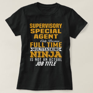 Camiseta Agente especial de supervisión