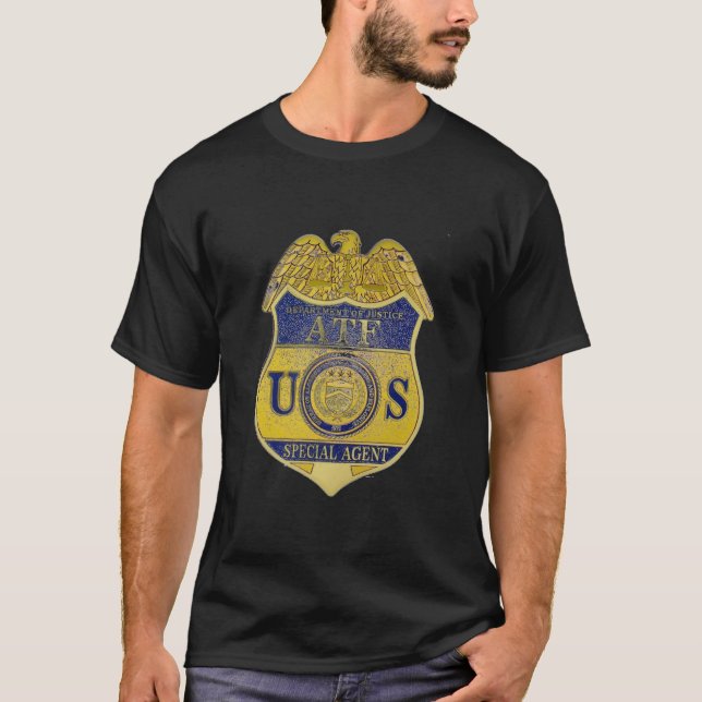 CAMISETA AGENTE ESPECIAL DEL ATF (Anverso)