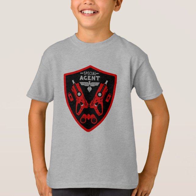 Camiseta Agente especial Kid (Anverso)