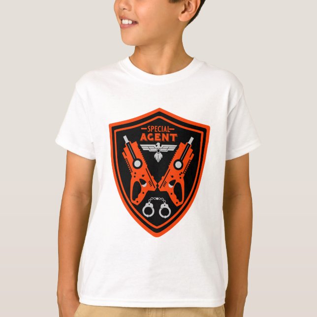 Camiseta Agente especial Kid (Anverso)