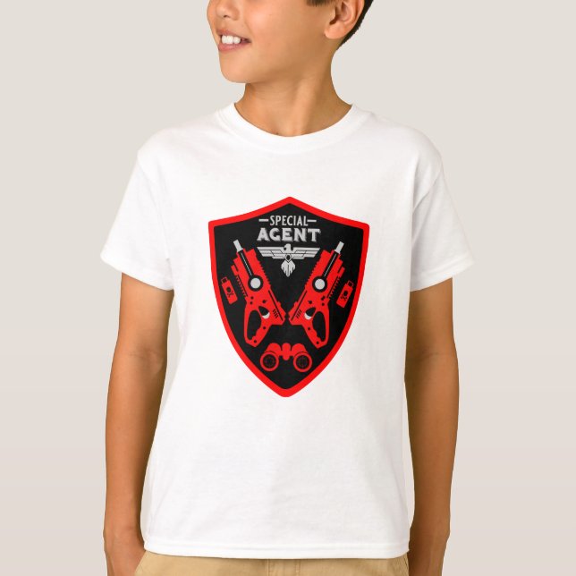 Camiseta Agente especial Kid (Anverso)