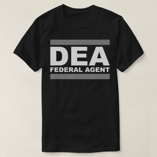 Camiseta Agente federal DEA  (Diseño del anverso)