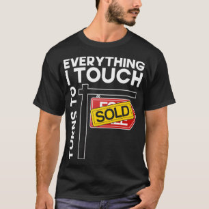 Camiseta Agente inmobiliario de cotizaciones divertidas