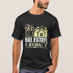 Camiseta Agente inmobiliario Gracioso Realtor Papá