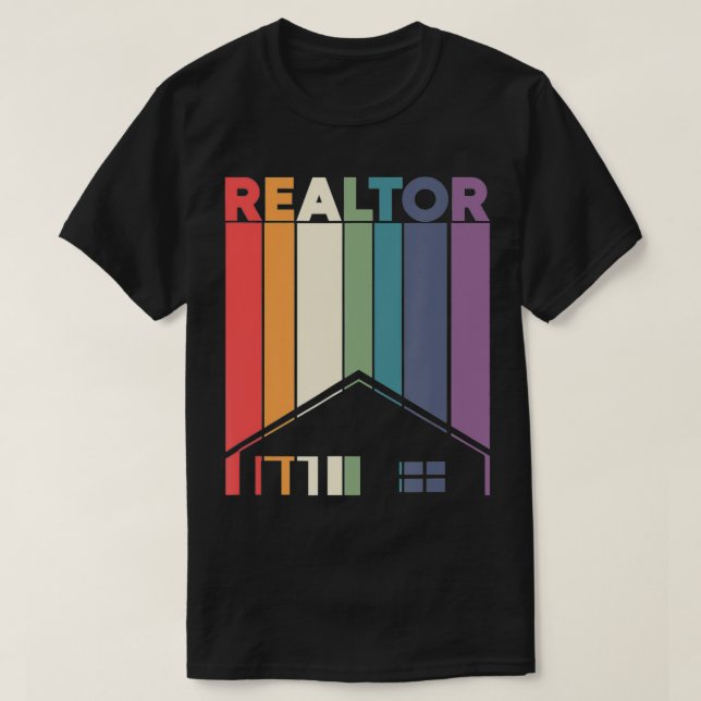 Camiseta Agente Inmobiliario Realtor Mujeres (Diseño del anverso)