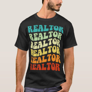 Camiseta Agente Inmobiliario Retro 1