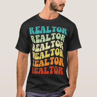 Camiseta Agente Inmobiliario Retro 1