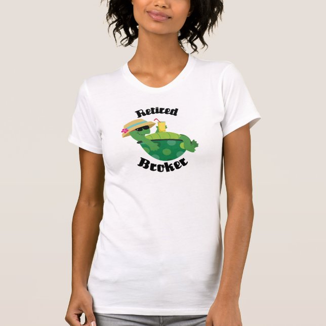 Camiseta Agente jubilado (tortuga) (Anverso)