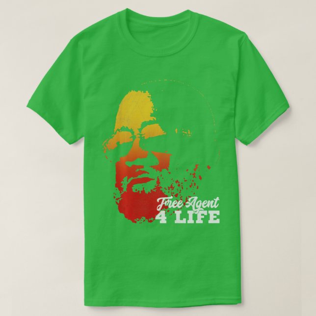 Camiseta Agente Libre 4 Coche De Vida Banda Wear Retro Long (Diseño del anverso)
