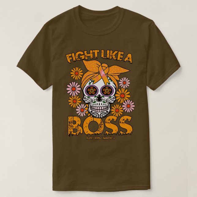 Camiseta Agente Naranja Lucha por la conciencia como jefe (Diseño del anverso)