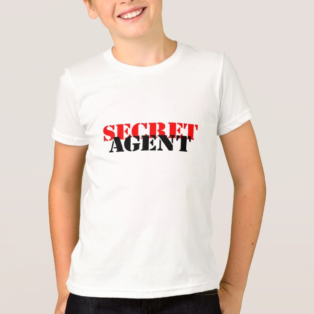 Camiseta Agente secreto (Anverso)