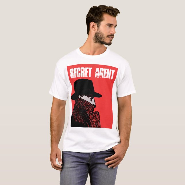 Camiseta Agente secreto (Anverso completo)