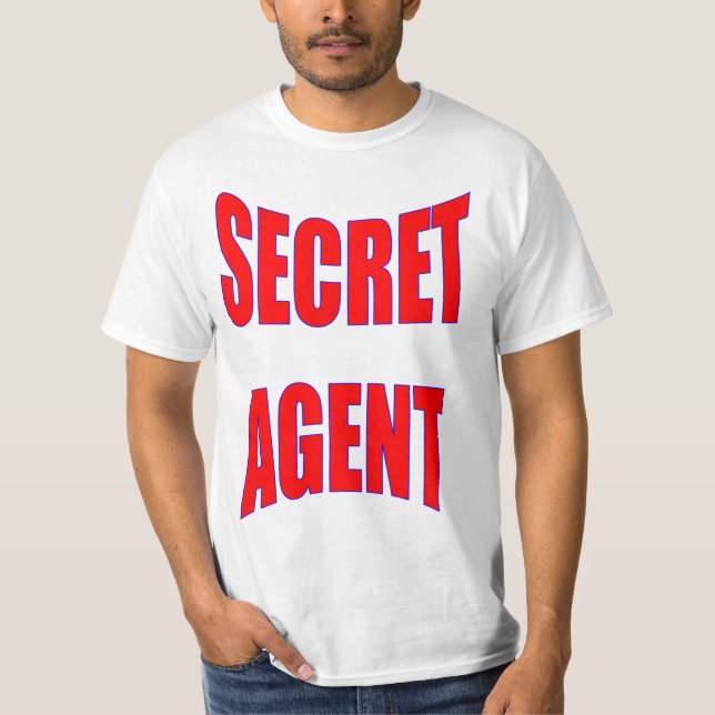 Camiseta Agente secreto (Anverso)