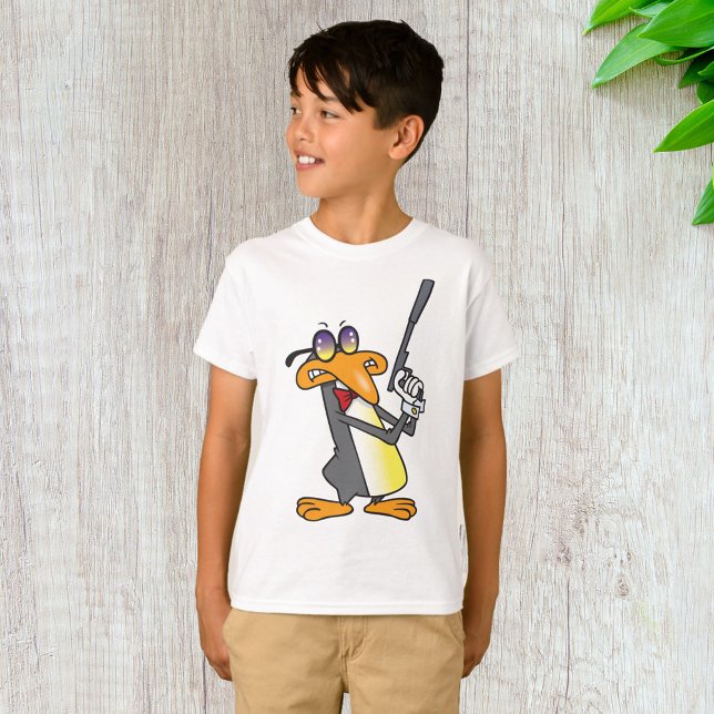 Camiseta Agente secreto pingüino (Subido por el creador)