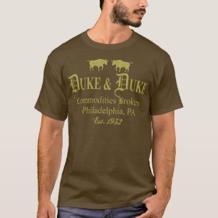 Camiseta Agentes De Productos Básicos De Duke Y Duke