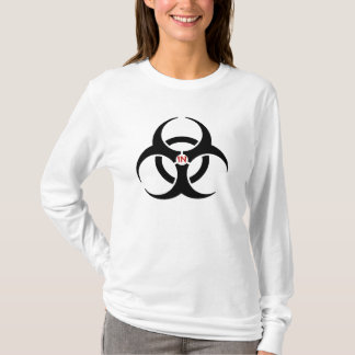 Camiseta Agentes en la sudadera con capucha roja Sleev
