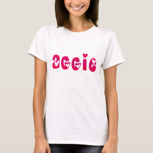 Camiseta Aggie in Hearts