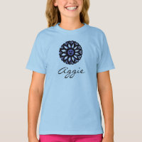 Aggie Smiling Flower Shirt