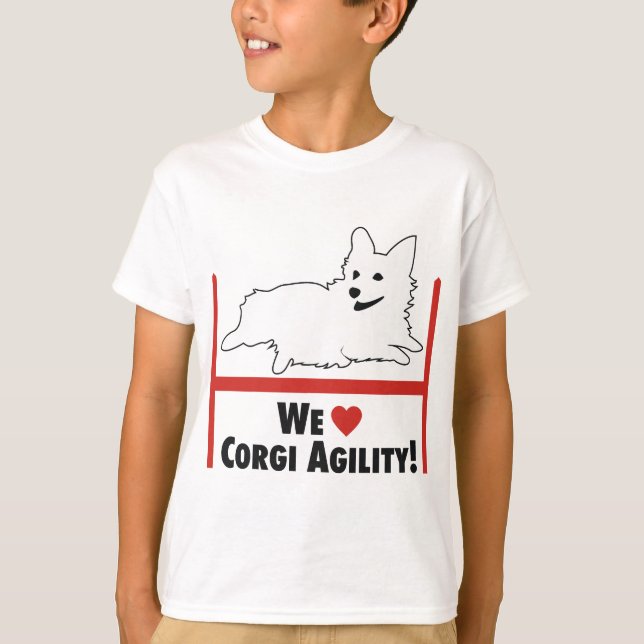 Camiseta Agilidad del Corgi (Anverso)