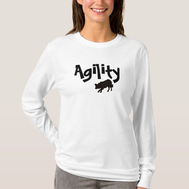 Camiseta Agilidad - sudadera con capucha (Anverso)